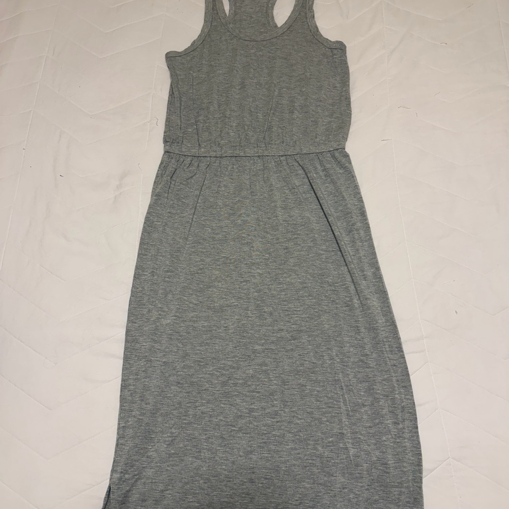 J Crew Sleeveless Grey Women’s Maxi Dress